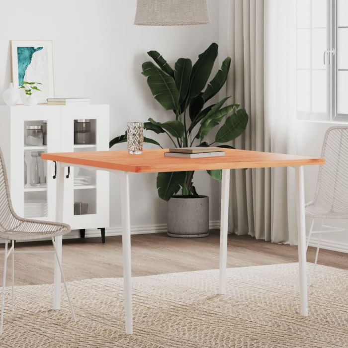 Плот за маса 90x90x2,5 см квадратен масивен бук