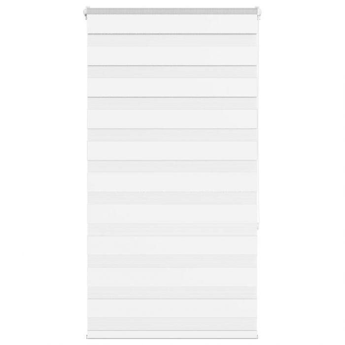 Зеброва щора бял 70x150 см ширина на плата 65,9 cm полиестер
