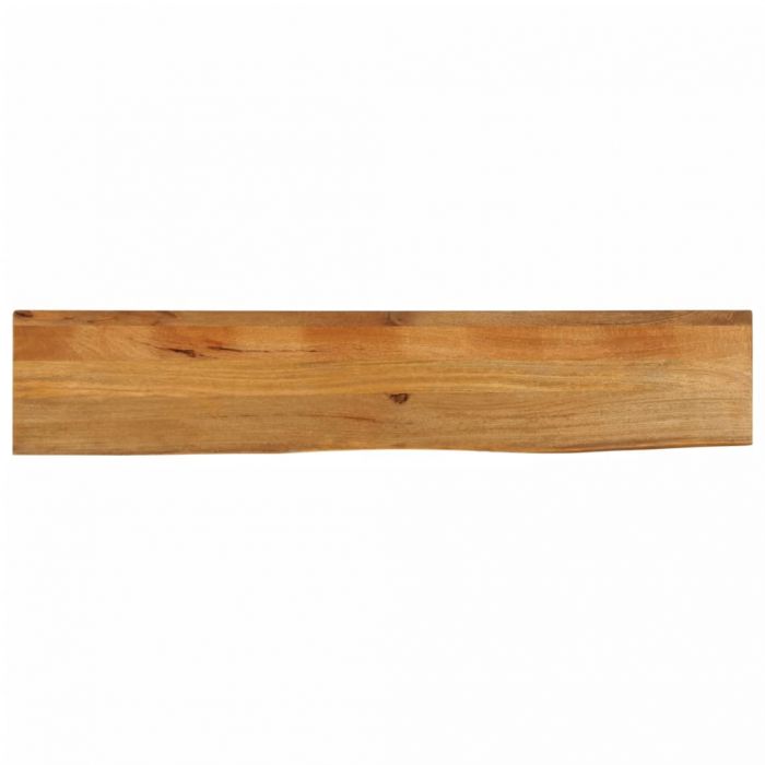 Плот за маса, жив ръб, 160x30x2,5 см, масивно дърво манго