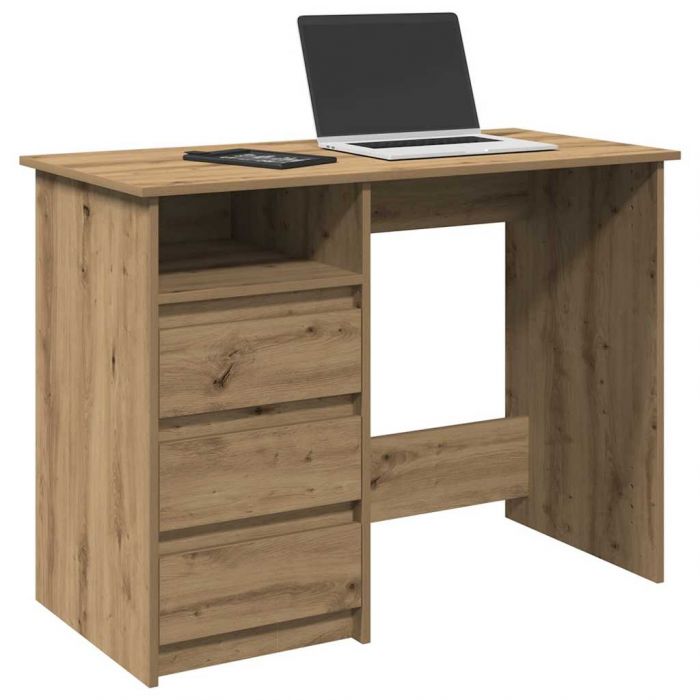 Бюрото Artisan Oak 102x50x75 cm Инженерна дървесина