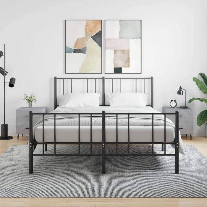 Нощни шкафчета 2 бр бетонно сиво 40x35x47,5 см инженерно дърво