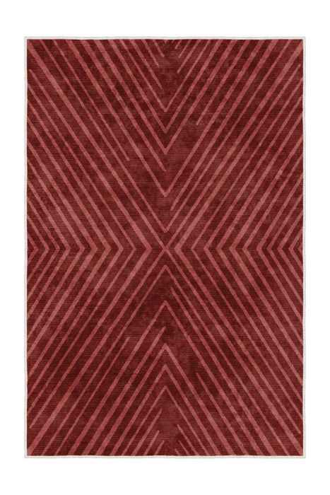 Килим Sftkece024, цвят Червен, 50 x 80 см