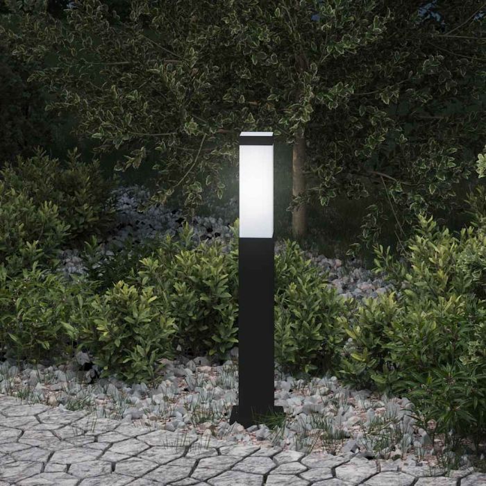 Осветителна колона 50 см, черна, IP44