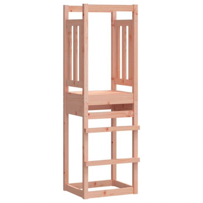 Кула за игра 53x46,5x169 см масивна дугласка дървесина
