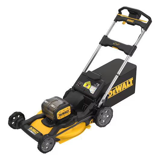 Акумулaторна косачка с мулчиране DeWALT DCMWP134N-XJ, 2x18 V, 48 см, без батерии и зарядно устройство устройство