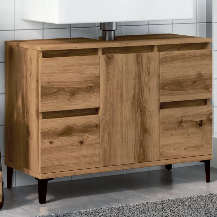 Шкаф за мивка Artisan Oak 80x33x60 cm Инженерна дървесина