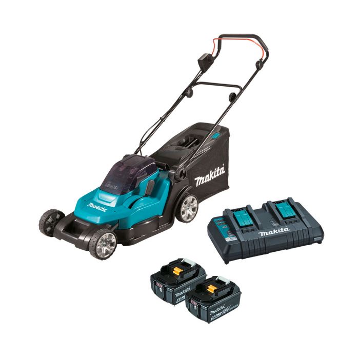 MAKITA DLM432PT2 Акумулаторна косачка 36 V 5 Ah 430 мм