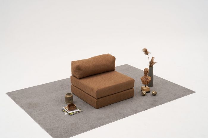 Едноместен диван Comfort, цвят Кафяв