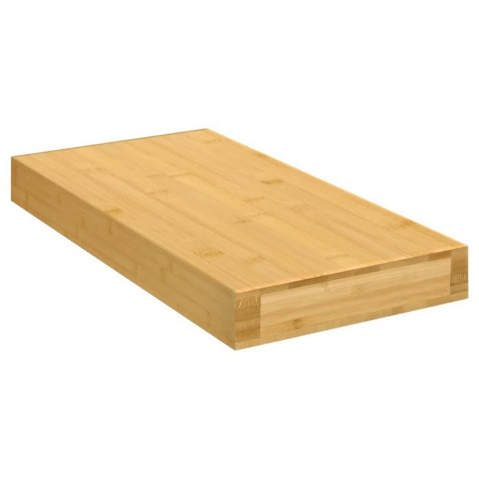 Стенен рафт 40x20x4 см бамбук