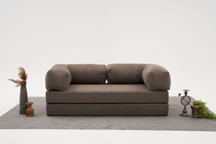 Троен диван Comfort, цвят Сив