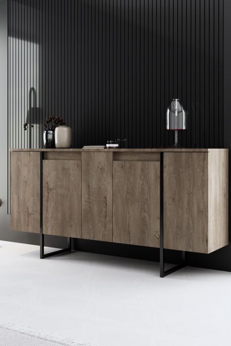 Конзола Luxe, цвят Орех Черен