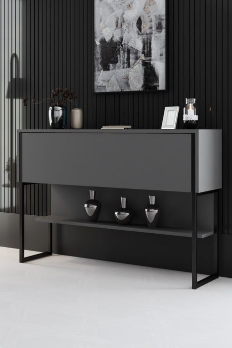 Скрин Luxe, цвят Черен Антрацит