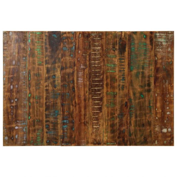 Табла за глава Multicolour 120 cm Масивна дървесина Reclaimed