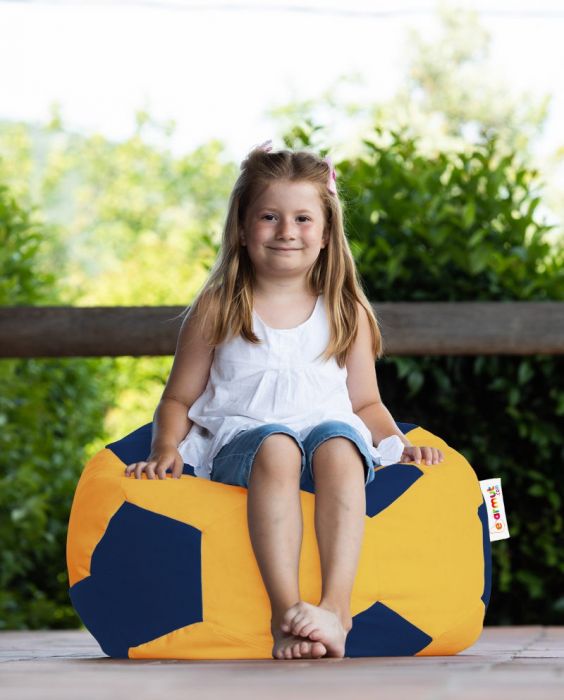 Градински пуф Football Kids Pouf, цвят Жълт
Тъмно Син