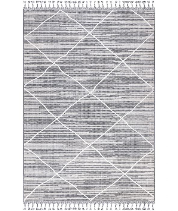 Килим за антре (78 x 300) 75540A - Сиво