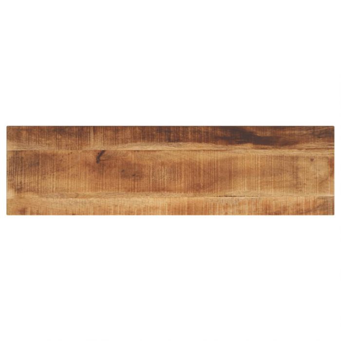 Плот за маса 100x20x2,5см правоъгълен масивно дърво грубо манго