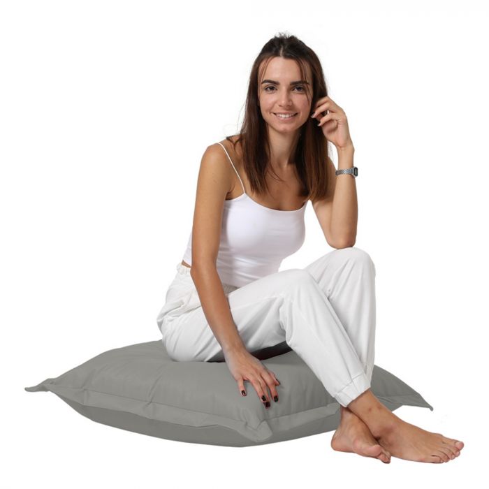 Градинска възглавница Cushion Pouf 70x70, цвят Сив