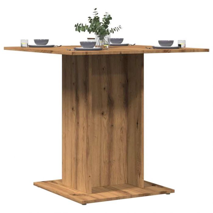 Трапезна маса Artisan Oak 80x80x75 cm Инженерна дървесина