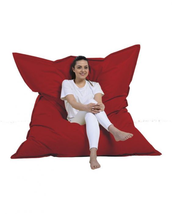 Градински пуф Giant Cushion 140x180, цвят Червен