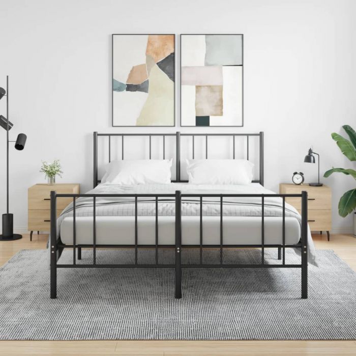 Нощни шкафчета 2 бр дъб сонома 40x35x47,5 см инженерно дърво
