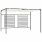 Шатра с прибиращ се покрив, 3x4x2,3 м, кремава, 180 г/м²