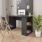 800578  Desk Grey 110x60x73 cm Chipboard